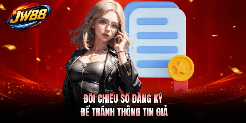 Giấy Phép Hoạt Động GO99 4 Đối chiếu số đăng ký để tránh thông tin giả