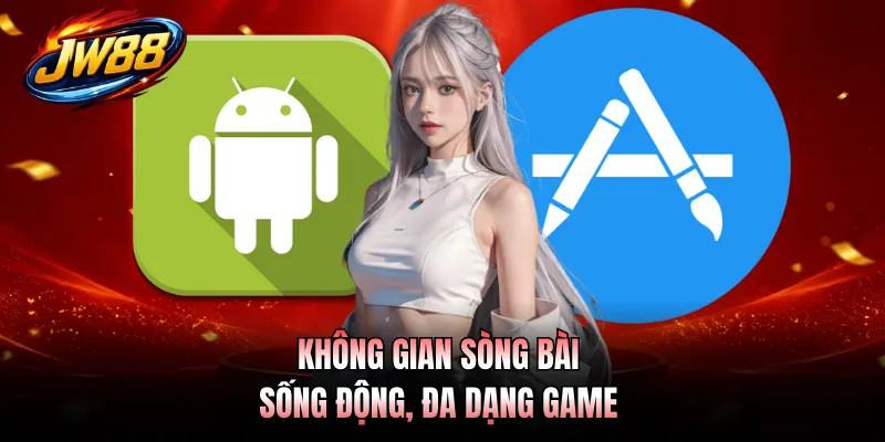Tải App GO99 4 Không gian sòng bài sống động, đa dạng game